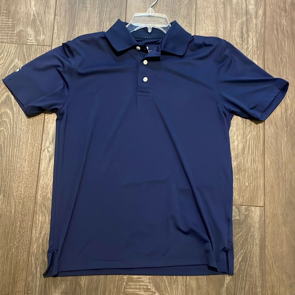 Brooks Brothers Navy Performance Polo Mens size Small